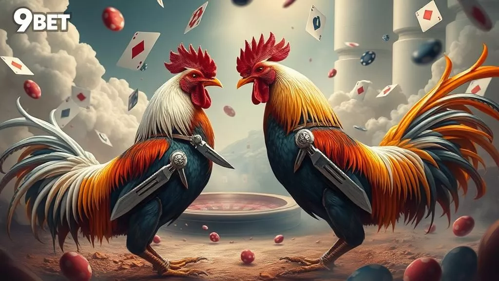 Đá gà cựa dao tại 9BET – Đặc điểm nổi bật và sự hấp dẫn của môn thể thao truyền thống